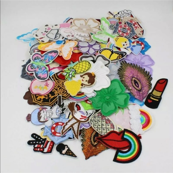 30CHILDREN CLOTHES PATCHES RANDOM APPLIQUE PATCH - Picture 3 of 8